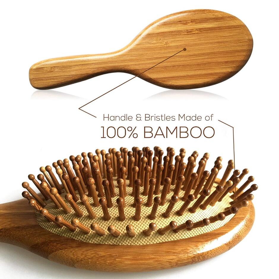 1pc Hair Brush - Bamboo Hair Brush