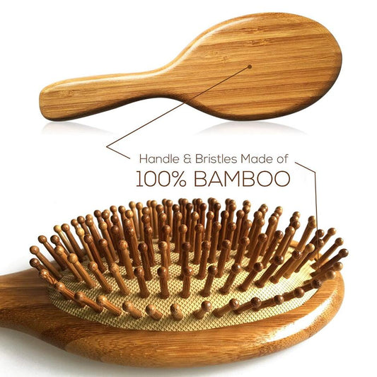 1pc Hair Brush - Bamboo Hair Brush