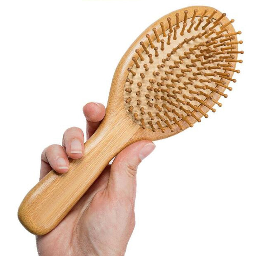 1pc Hair Brush - Bamboo Hair Brush