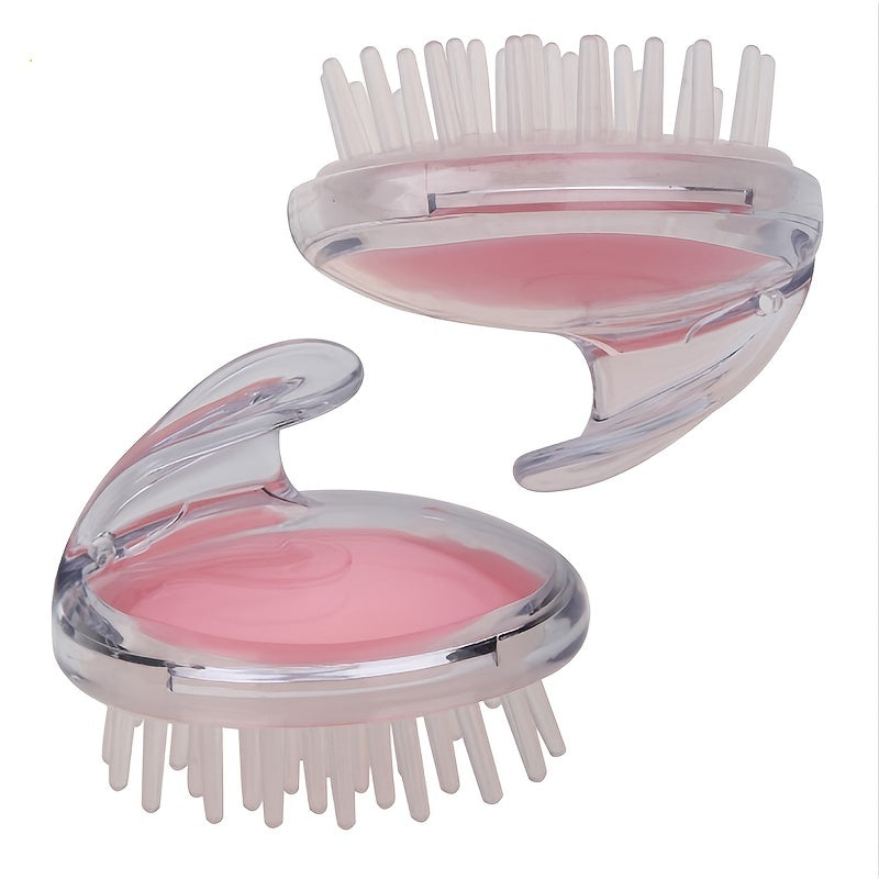 1pc Gentle Scalp Massager and Shampoo Brush - Soft Bristles