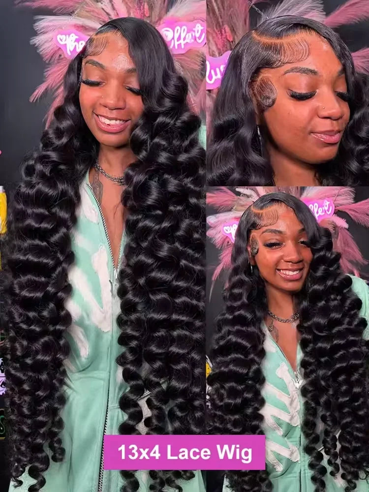 Brazilian Loose Wave 13x6 HD Lace Frontal Wigs