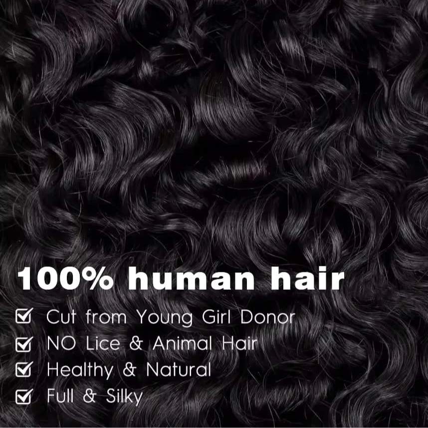Burmese Curly Bundles (Virgin Hair)