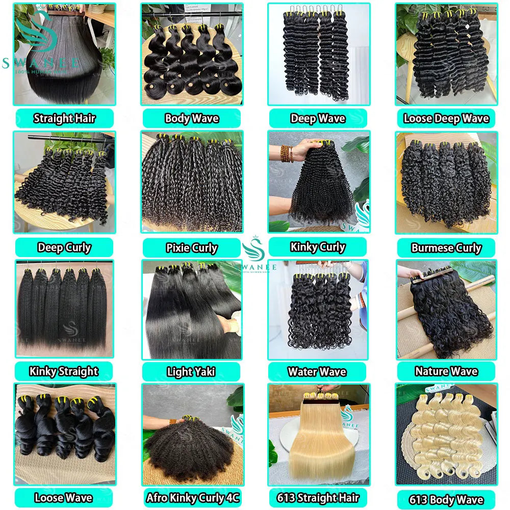 Burmese Curly Human  Hair Bundles (Natural Color)