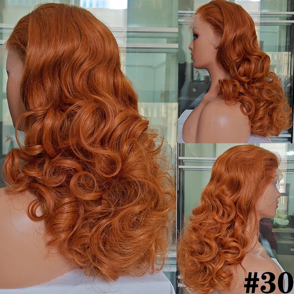 Malaysia Bouncy Curly Wigs 250 Density Hair W/ 13x4 HD Lace Frontal (Glueless)