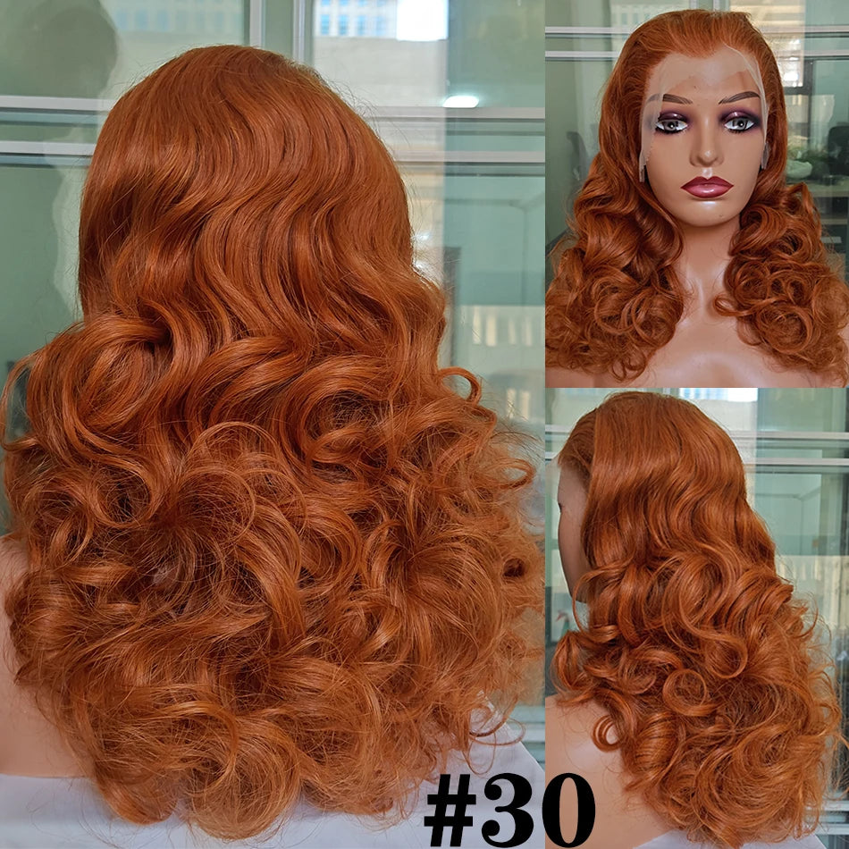 Malaysia Bouncy Curly Wigs 250 Density Hair W/ 13x4 HD Lace Frontal (Glueless)