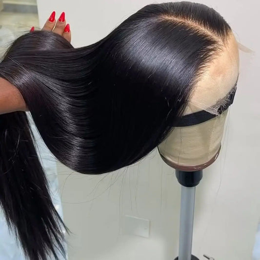 Synthetic Preplucked With Baby Hair Glueless Wig