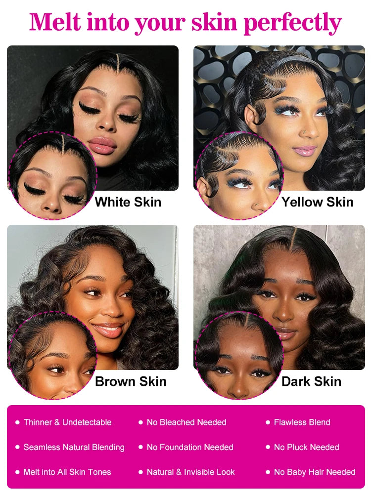 Brazilian Loose Wave 13x6 HD Lace Frontal Wigs