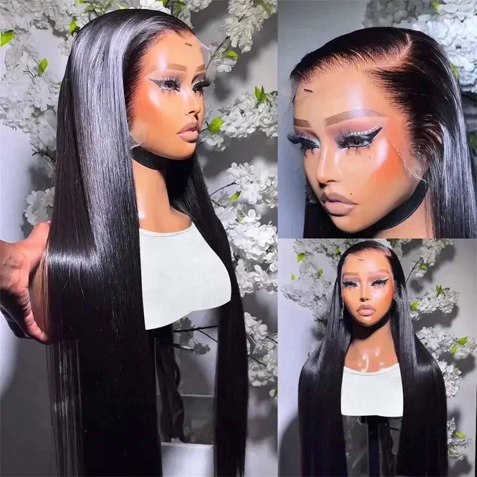 Synthetic Preplucked With Baby Hair Glueless Wig