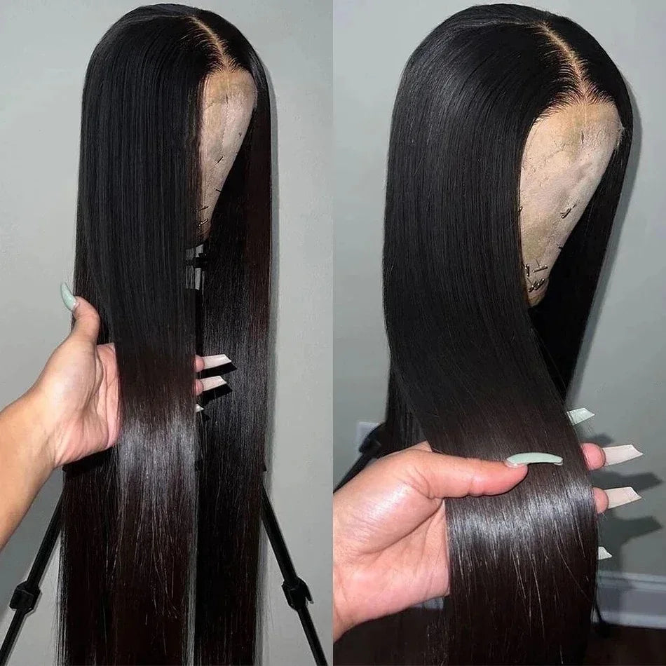 Synthetic Preplucked With Baby Hair Glueless Wig