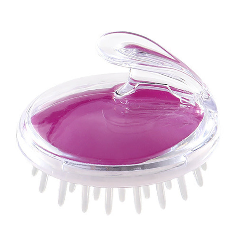 1pc Gentle Scalp Massager and Shampoo Brush - Soft Bristles